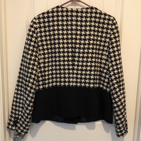 Talbots Houndstooth Jacket Size 14 NWT - Picture 8 of 8